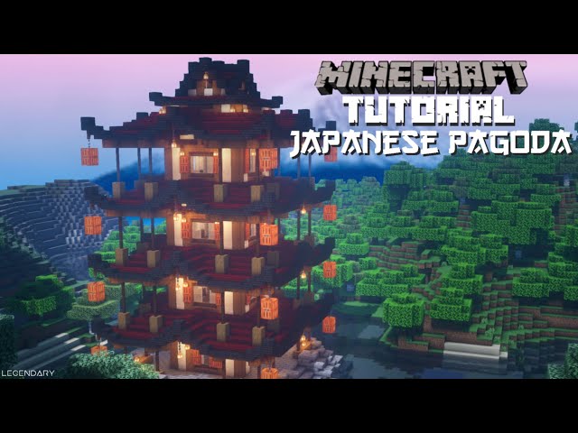 minecraft japanese pagoda tutorial｜TikTok Search