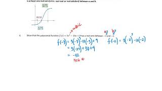 2.3 Intermediate Value Theorem - example 6