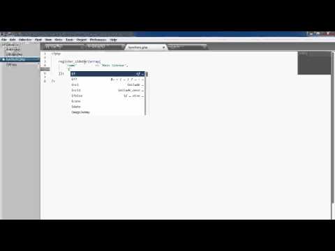 WordPress Tutorial 5 - Sidebars and Widgets