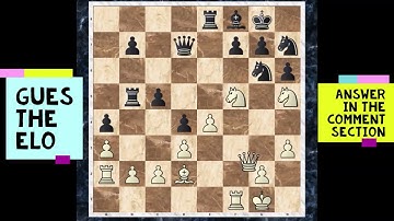 GUESS THE ELO [PART-1] BY VIHANCHESS