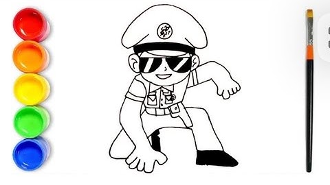 "Little Singham Drawing & Coloring | How to Draw Little Singham | Cartoon Drawing Step by Step"
