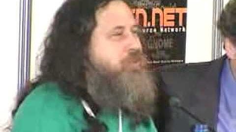 Richard Stallman, Father of the Gnu & all that is Linux pt2