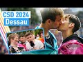 Bunte pracht beim csd dessaurolau 2024 i queer4mat