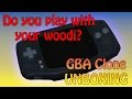 Game Boy Advance Clone - The Woodi GBA - Unboxing and mini review - 60fps