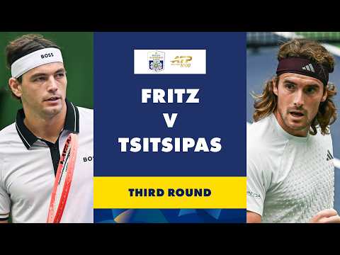 Taylor Fritz vs Stefanos Tsitsipas Highlights | Rolex Shanghai Masters 2026
