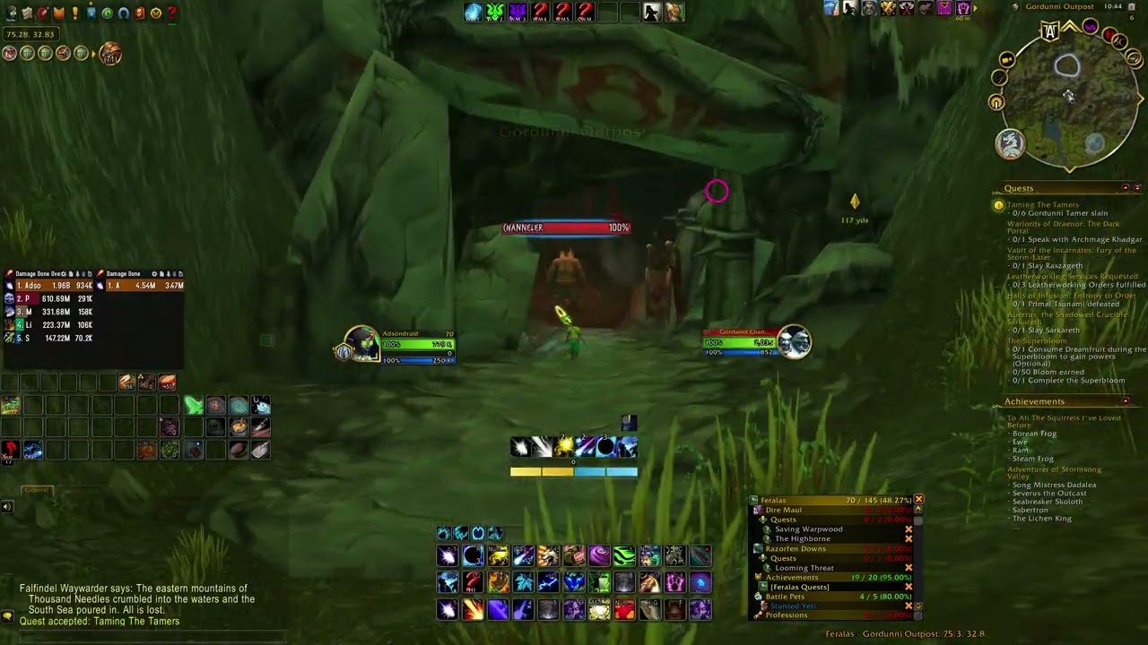 Taming the Tamers - Quest [25434] - World of Warcraft