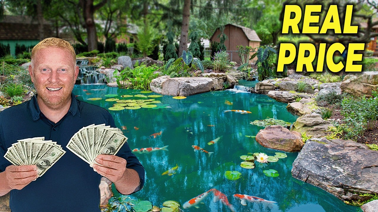 Сколько на самом деле стоит обустройство водного объекта на заднем дворе?