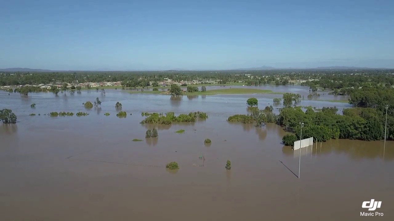 Ex-Cyclone Debbie Floods in Logan, Queensland in March/April 2017
