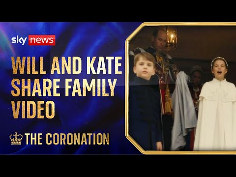 King's Coronation: Prince and Princess of Wales share family video from historic event