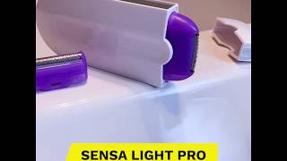 opkald Kan ikke kande Sensa Light Pro - Fast and gentle hair removal for face and body - YouTube