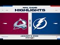 Avalanche vs Lightning | Jan 6, 2025 🏒
