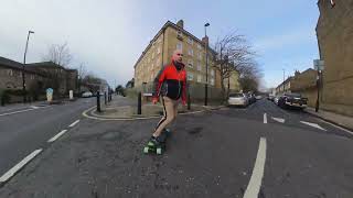 Epic Longboard Journey: Mile End to Tower Hill | Coffee & Cityscapes | Part 1/2