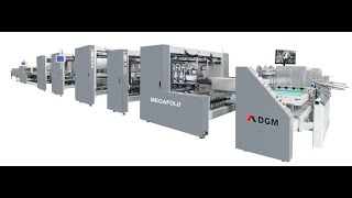 DGM Megafold + Stacker: Green Smart Manufacturing for Corrugated Packaging &amp; Folder Gluing