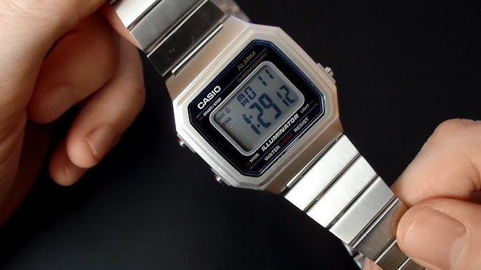 Reloj Casio Digital Vintage Negro W217H-9A