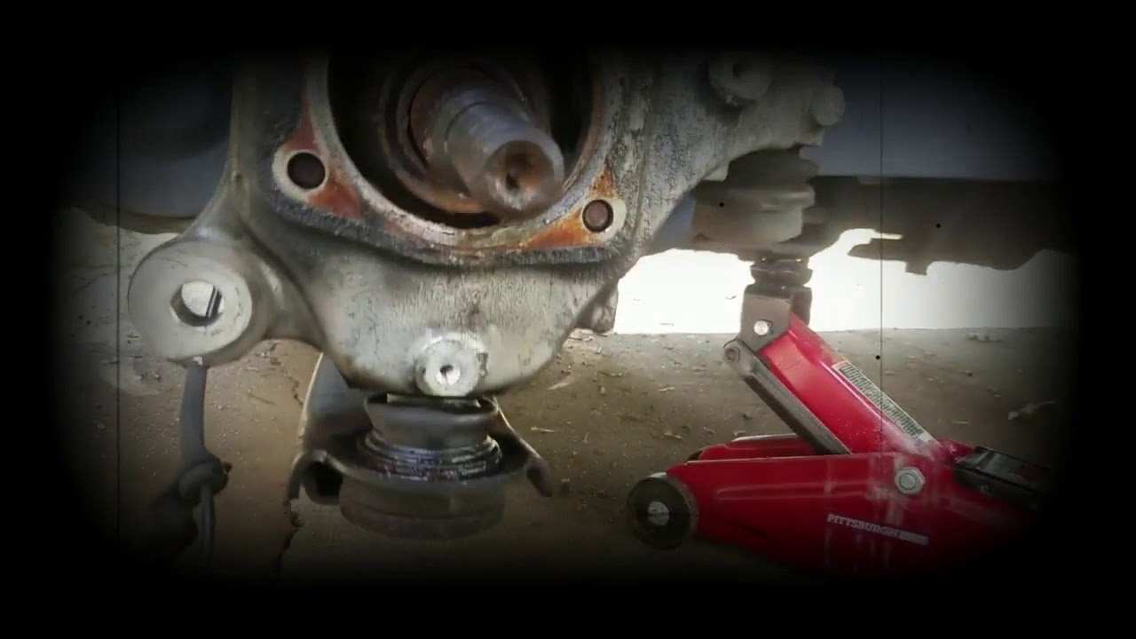 2010 Chrysler Town Country Wheel Hub bearing replacement YouTube