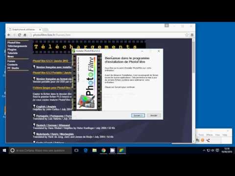 Installer Photofiltre
