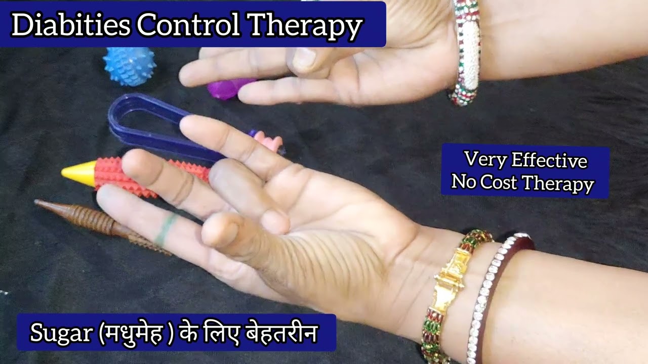 Diabetes Control✅ Acupressure and Hand Gesture Relief Therapy 