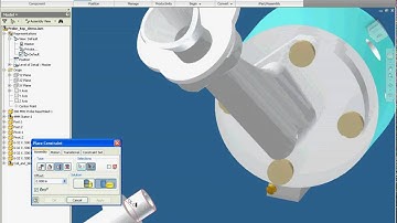 Constraining an Autodesk Inventor assembelly using a magic angle spinning DNP probe as an example