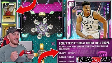 *LIMITED* TIME TRIPLE THREAT EVENT w/PINK DIAMOND GIANNIS! EXTRA BALL DROPS FOR FREE REWARDS! (2K20)