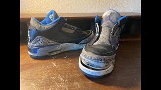 Cleaning a $350 Biohazard Pair of Jordan 3's