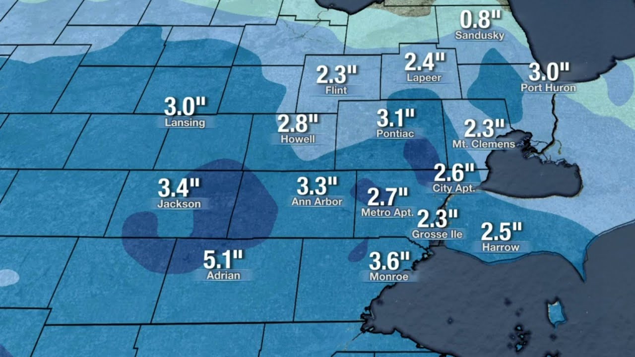 Metro Detroit weather Winter Weather Advisory begins Saturday night as