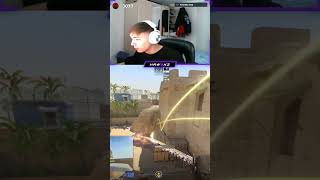 САМАЯ БЫСТРКАЯ СОЛО-РАСКИДКА А ПЛЕНТА НА DE_MIRAGE #cs2 #кс2