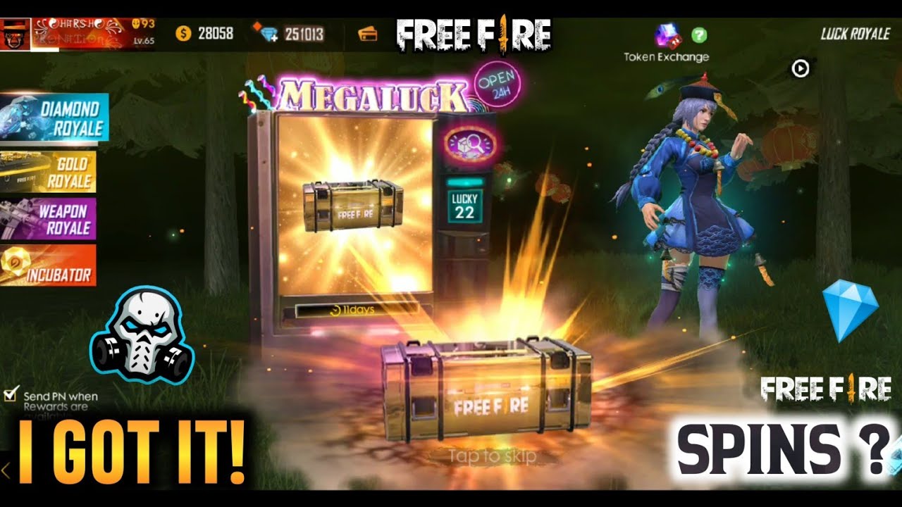 I Got Golden Bell Bundle New Diamond Royal Garena Freefire Subscription Events Detail