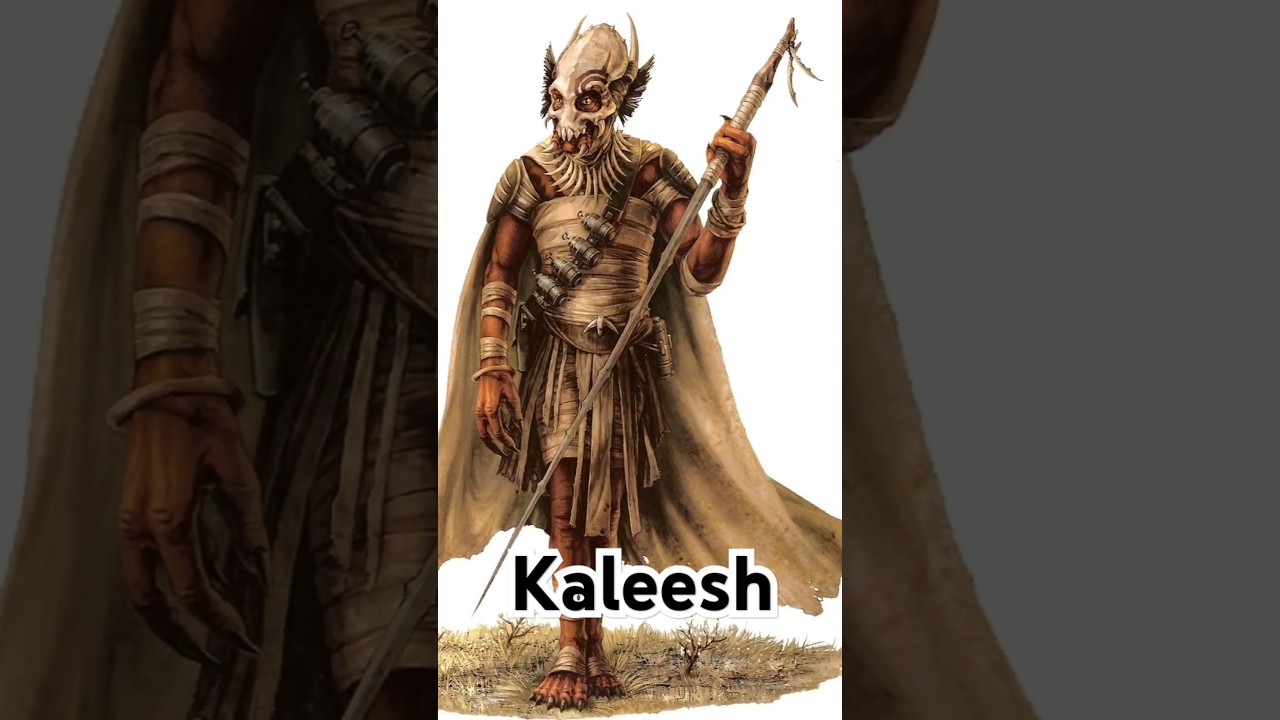 Species Overview number 96 Kaleesh 