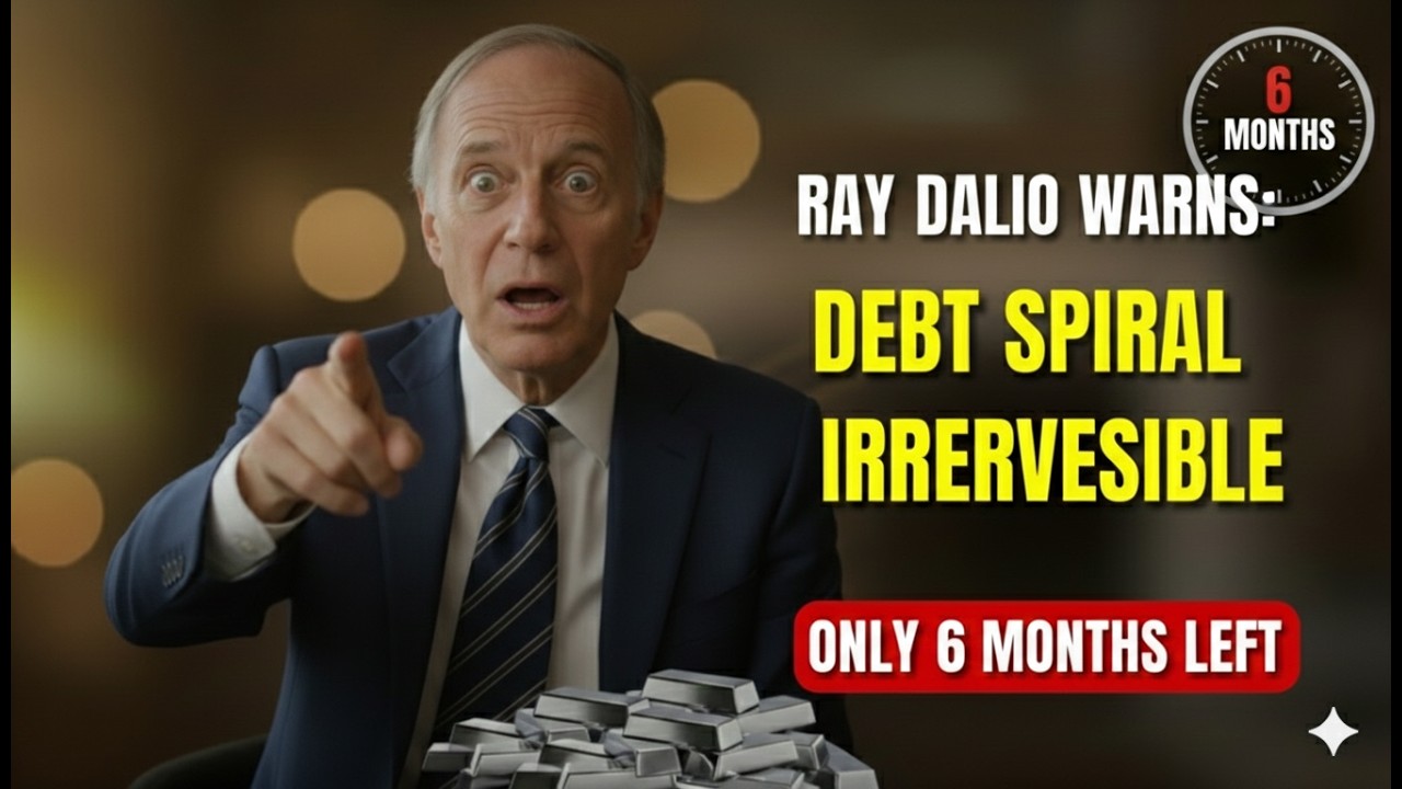 Ray Dalio WARNS: The US Has 6 Months Left Before the Debt Spiral Becomes Irreversible