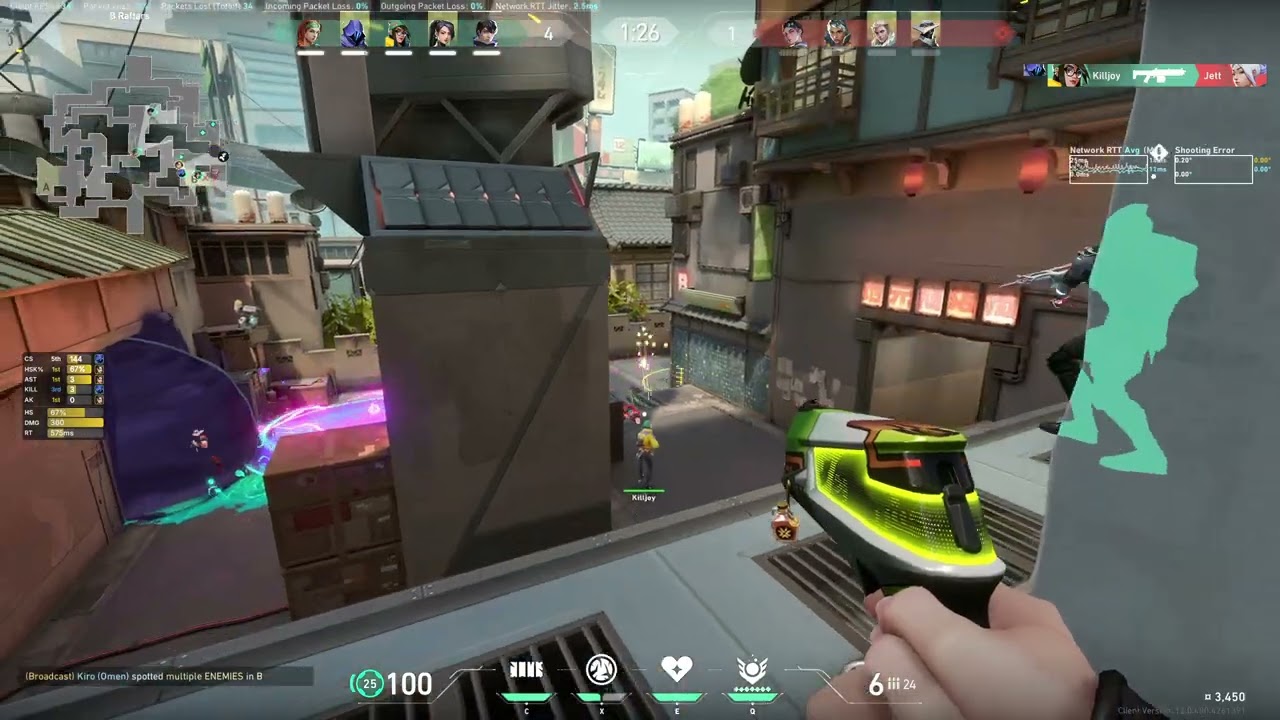 My Omen was about to MVP and win us the game... no more MVP