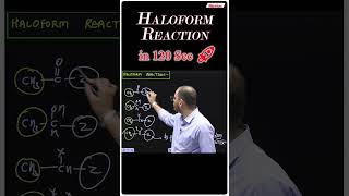 Haloform Reaction One Shot Revision in 120 Seconds #neet #sksir #shorts
