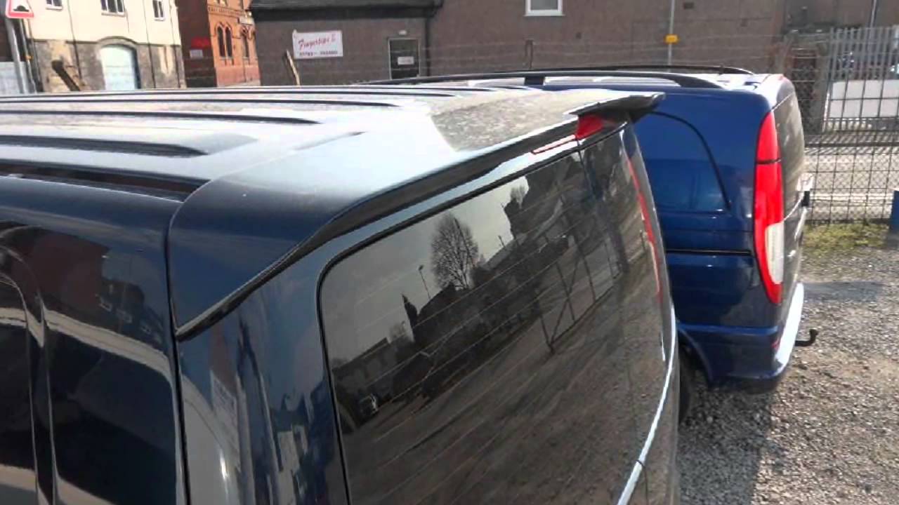 vw transporter t5 barn door spoiler vanx YouTube