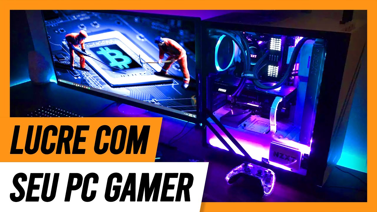 🖥️ Lucre com seu PC GAMER minerando ALTCOINS e recebendo em BITCOIN