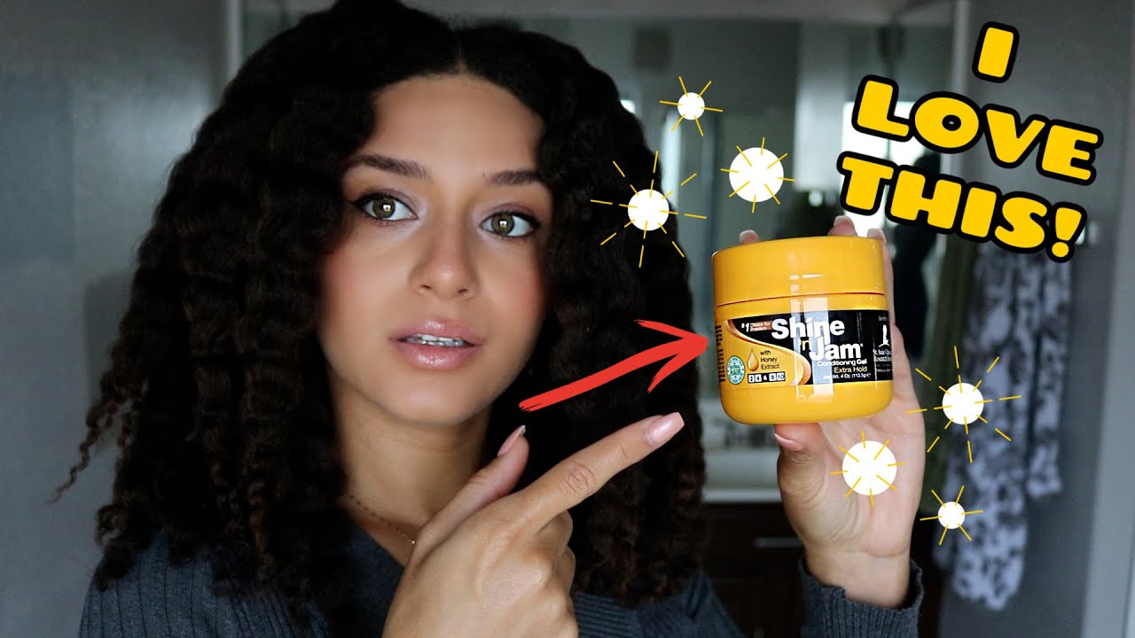 The Best Gel I'Ve Ever Used! | Using Shine N' Jam For A Defined Braid Out!  | New Favorite Product?? - Youtube