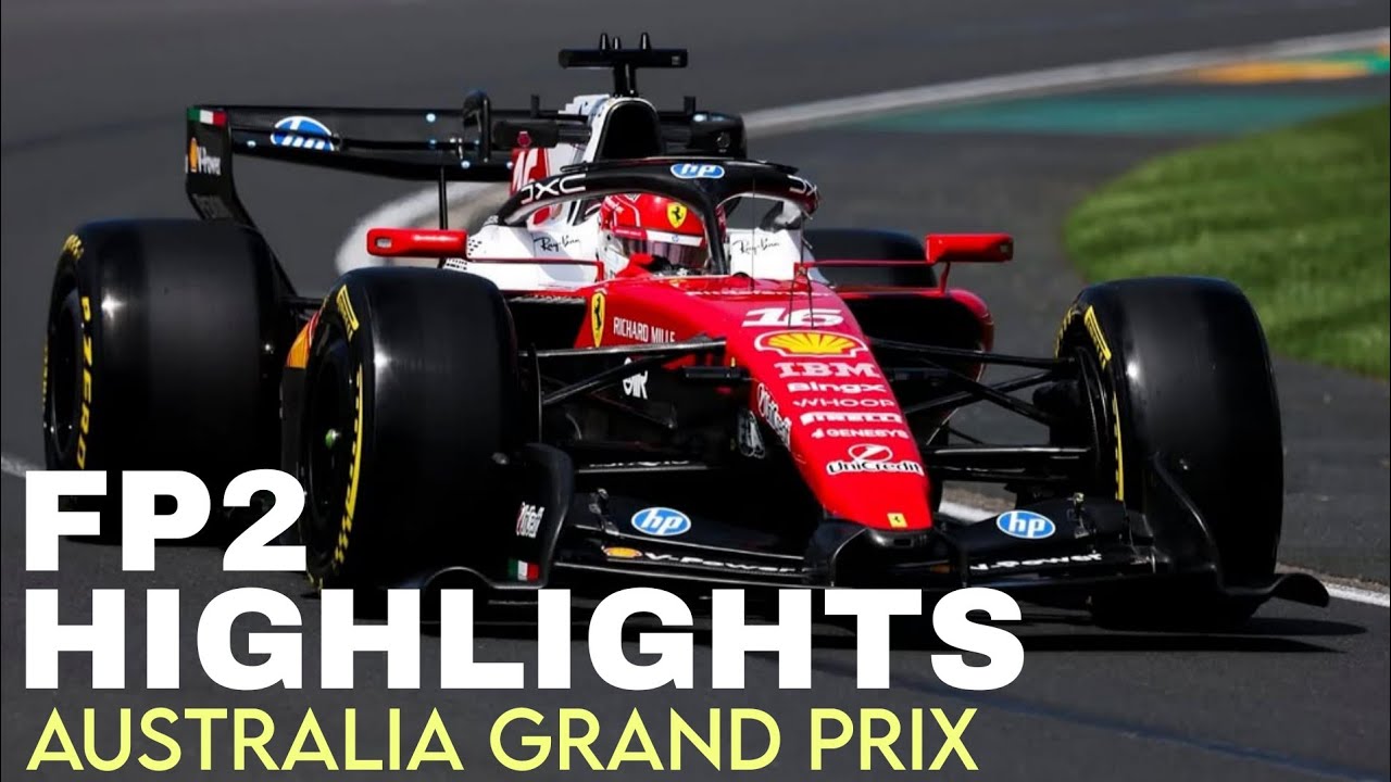 FP2 Australia Grand Prix F1 2026