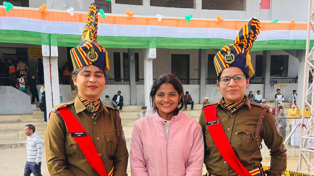 Republic day celebration 🎉🎉 nehru stadium indore 