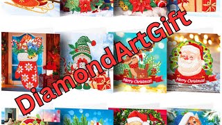 Diamond Painting Product Review - DiamondArtGift - Christmas Cards - Diamond Art 🎄🎄