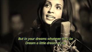 'Dream a Little Dream of Me' - Emilia Mitiku   (lyrics on) chords