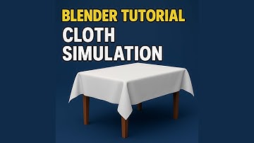 Learn how to create realistic cloth simulation in Blender, easy step-by-step tutorial for beginners