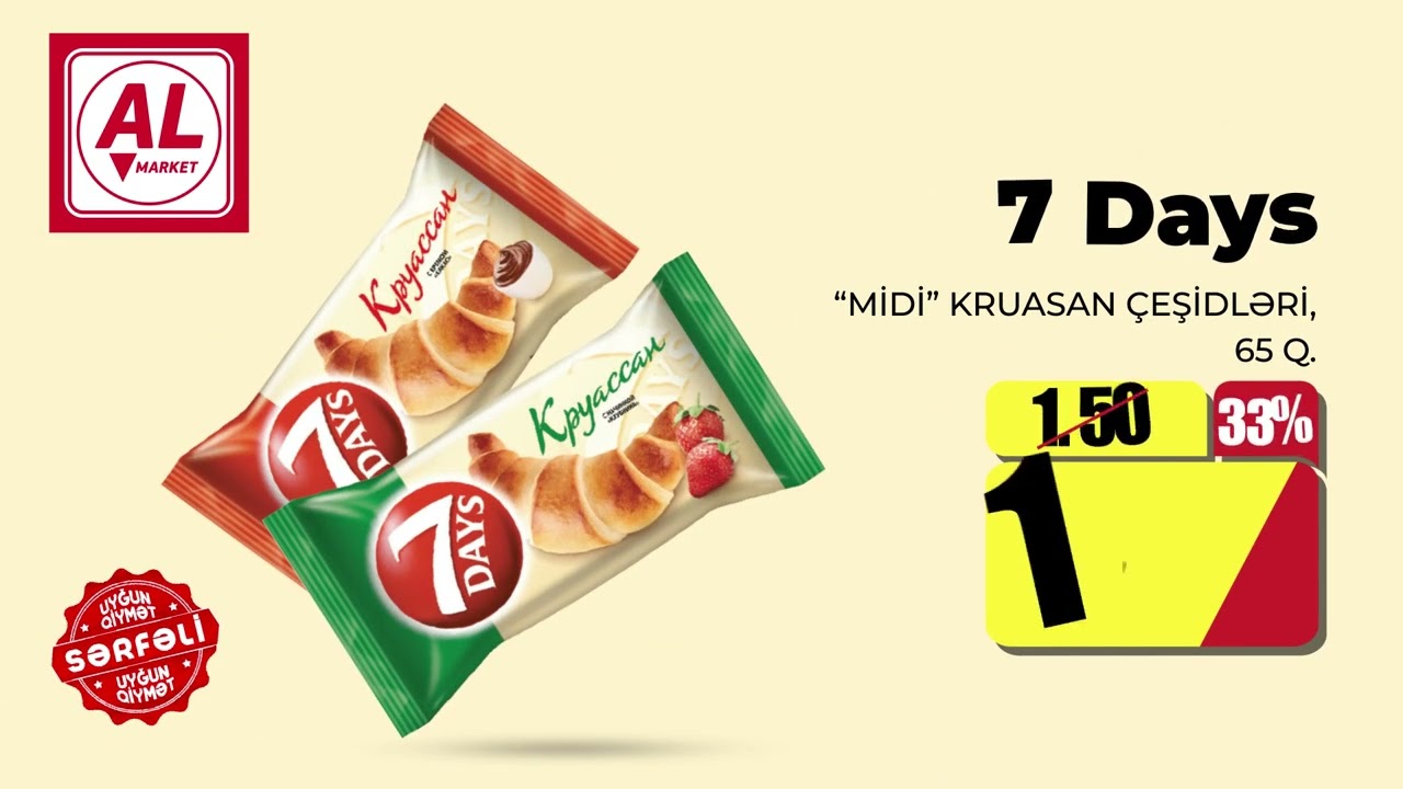 📅 29 Oktyabra qədər AL Marketdə nə alsan, 1,2,3,4,5 Azn!❤