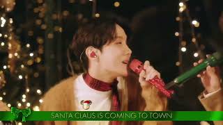 Download Lagu BTS - SANTA CLAUS IS COMIN' TO TOWN (THE DISNEY HOLIDAY SINGALONG) MP3