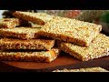 Turrón crocante de Almendras y Sesamo | Giuggiulena - CUKit!