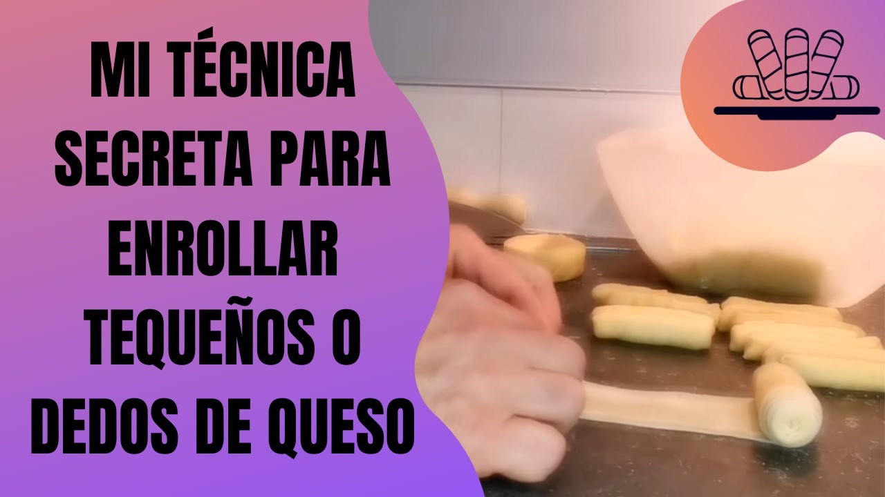 Descubre Esta Tecnica  Secreta para enrollar Tequeñones o Dedos de Queso Colombianos