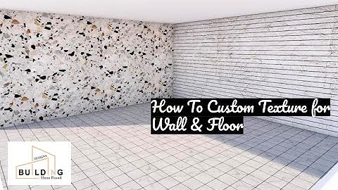 How To Custom Texture For Wall & Floor In Archicad