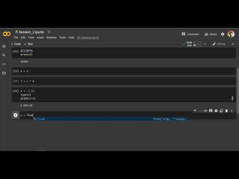 Python Programming - Session 2 - YouTube