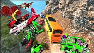 Risky Road Bus Driving games - Up hill Road Bus Driving Simulator  - bus game - Android Gameplay screenshot 5