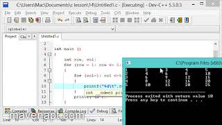 Details 17  C Programming Tutorials in Urdu   Nested loop   Urdu Tutorials Update