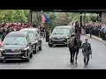 Watch funeral procession for three Northern Regional officers killed in the line of duty