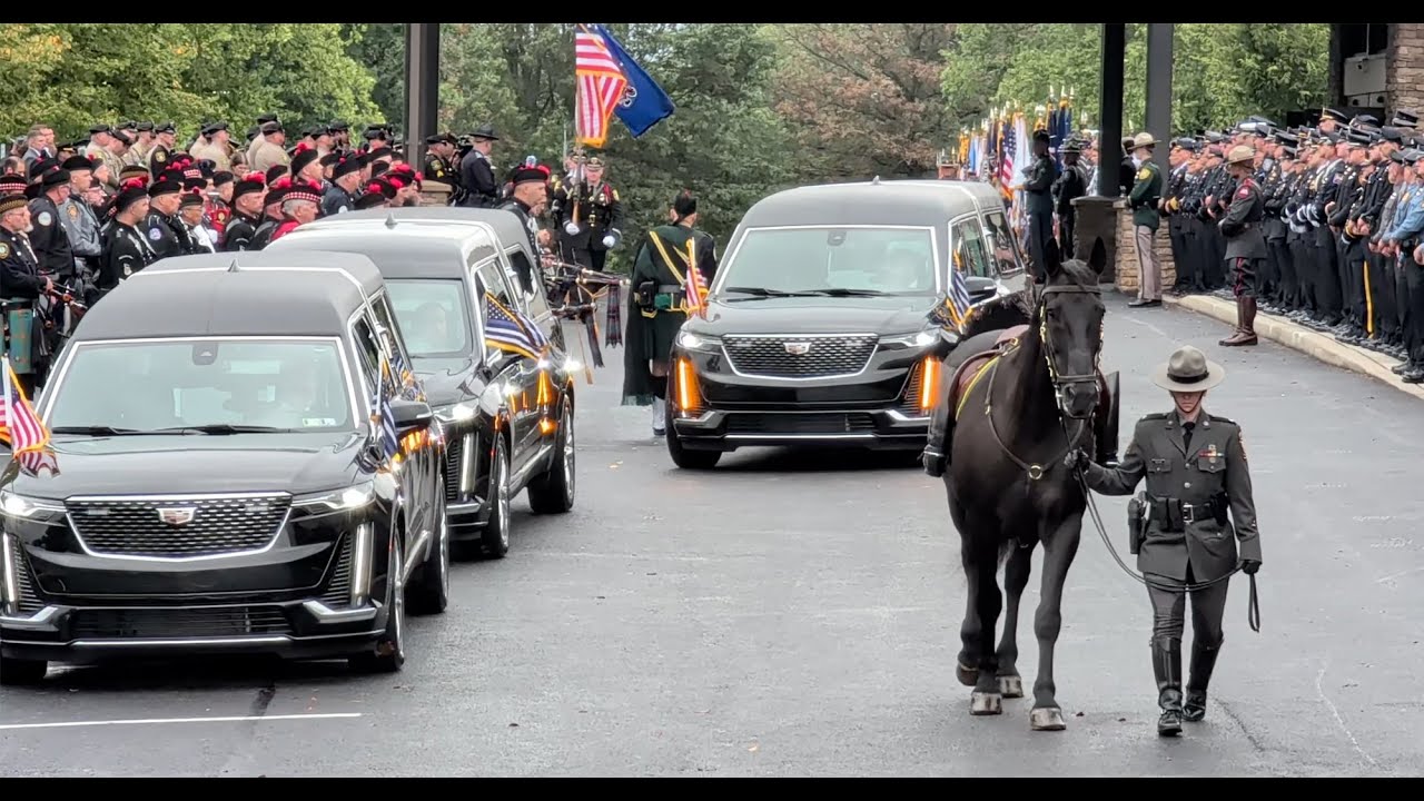 Watch funeral procession for three Northern Regional officers killed in ...