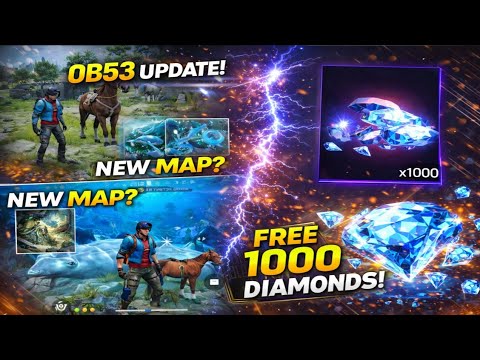 Free Fire OB53 Update 🔥 New Map + New Pet + OP Items || Free Fire new charectors update | Harsh78